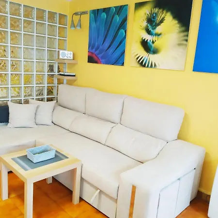 Paraiso Estano, Terraza Primera Linea De Playa アパート