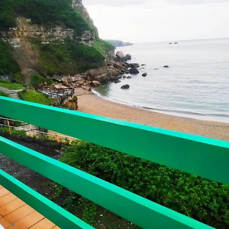 Apartmán Paraiso Estano, Terraza Primera Linea De Playa Gijón